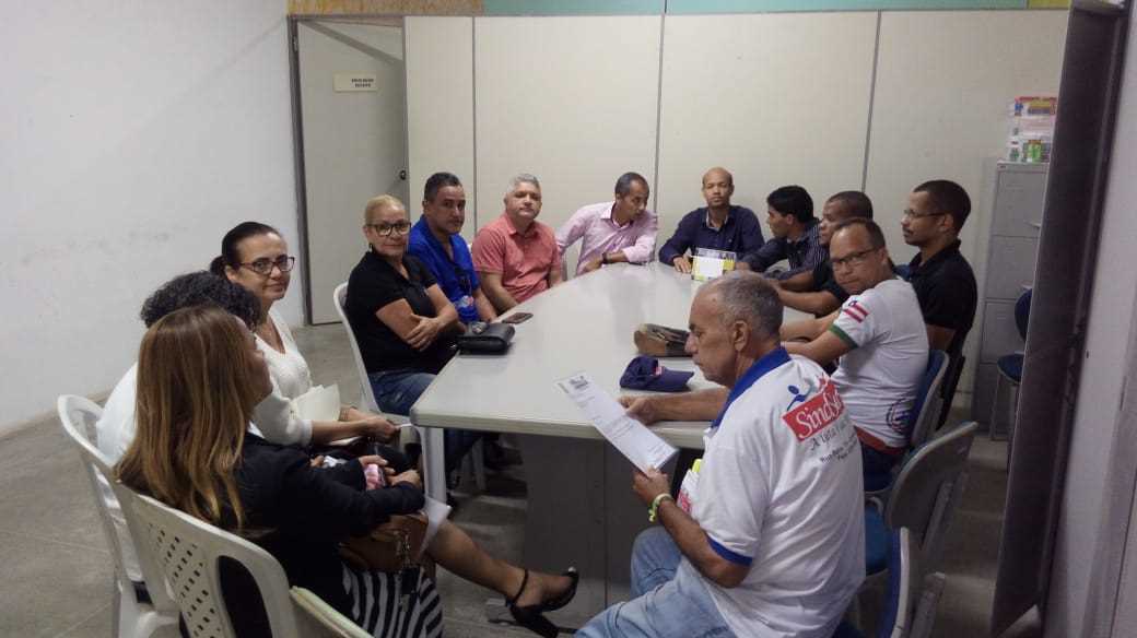 Camacã: Representantes sindicais de reúnem com prefeito para tratar do processo de individualização do FGTS